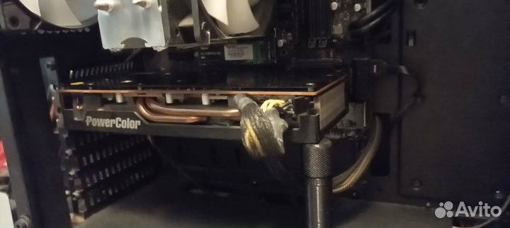 Видеокарта power color 5700xt нерабочая