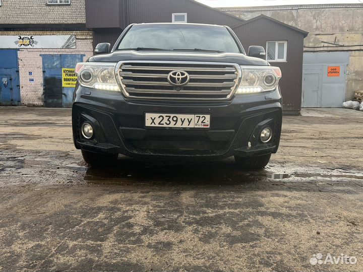 Обвес wald black bison toyota land cruiser 200