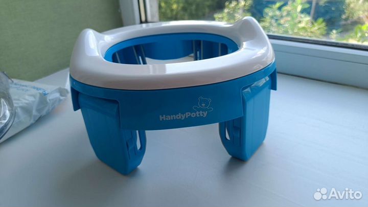 Складной дорожный горшок и сменные пакеты к нему