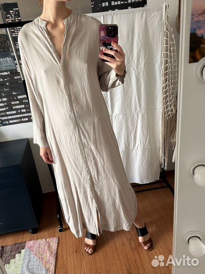 Платье рубашка льняное Choice