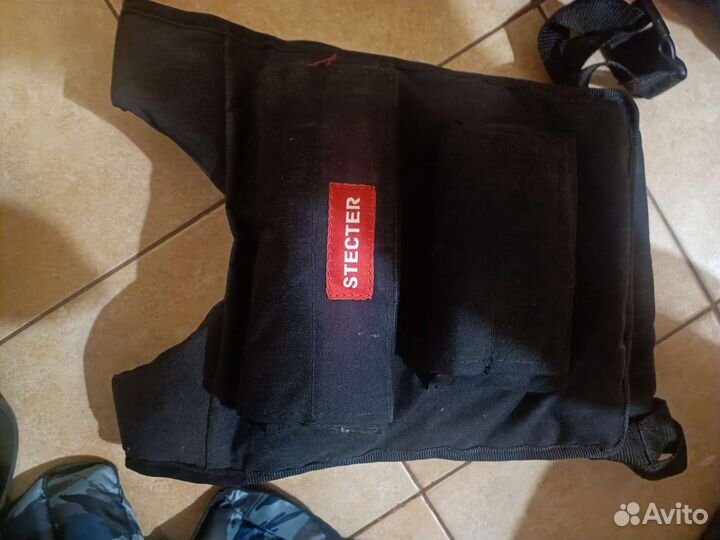 Жилет с утяжелителями 2 шт