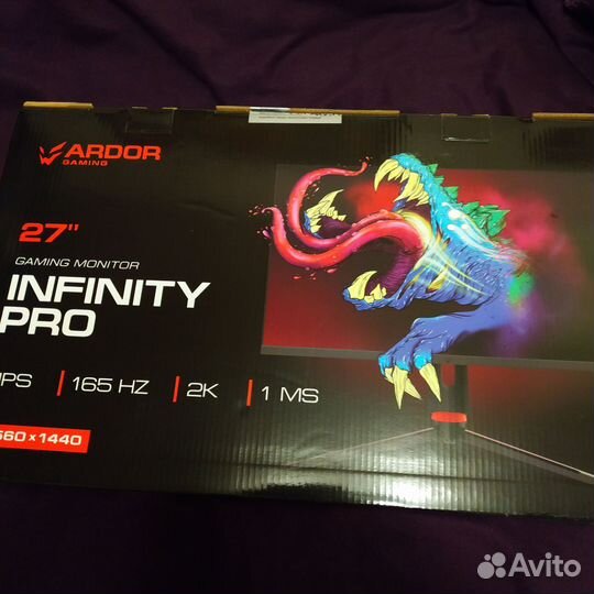 Монитор Ardor Gaming Infinity Pro 27, 2k 165ghz