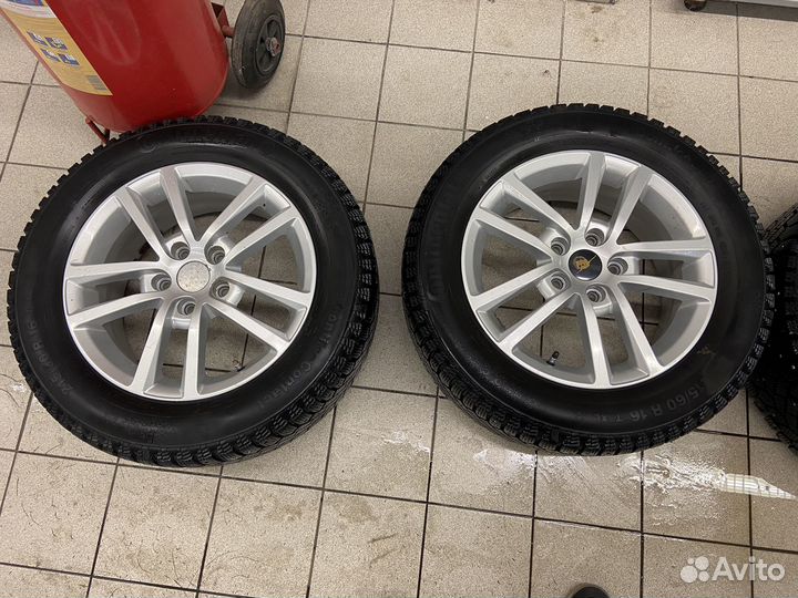 Зимние колеса на дисках r16 skoda volkswagen