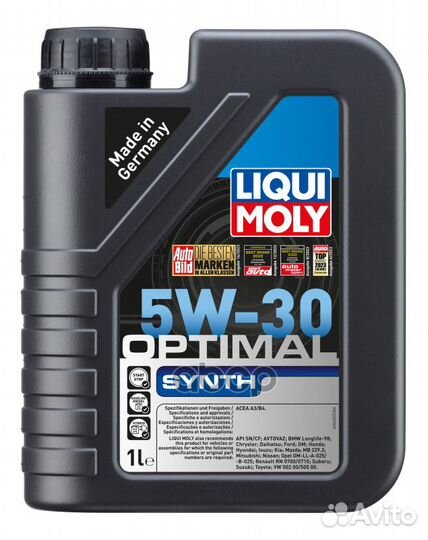 LiquiMoly нс-синт. мот.масло Optimal HT Synth 5