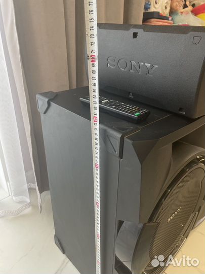 Музыкальный центр sony shake-X3D