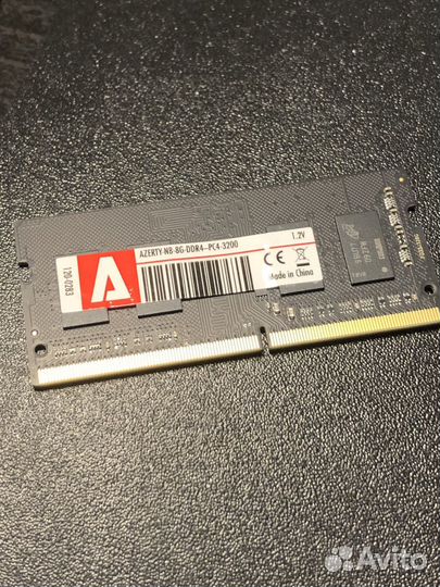 Оперативная память ddr4 8gb sodimm 3200