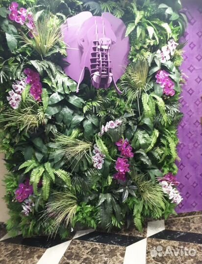 Декорирование Искусственной Зеленью