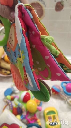 Игрушки погремушки пакетом