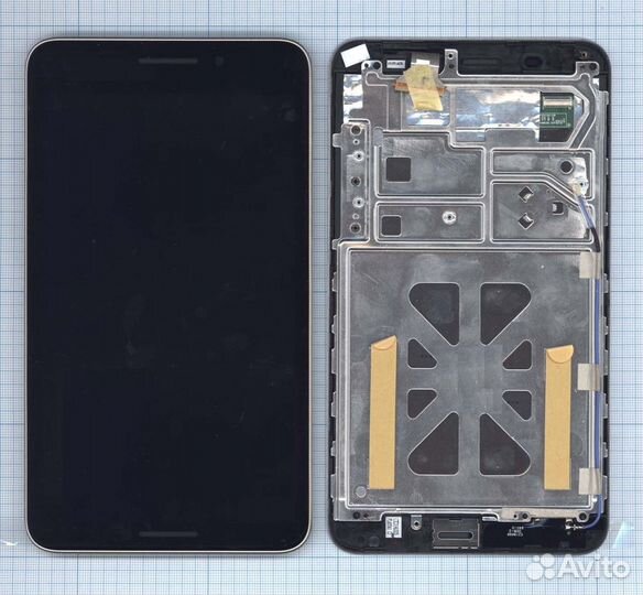 Модуль для Asus FonePad 7 FE375CXG черный с рамкой