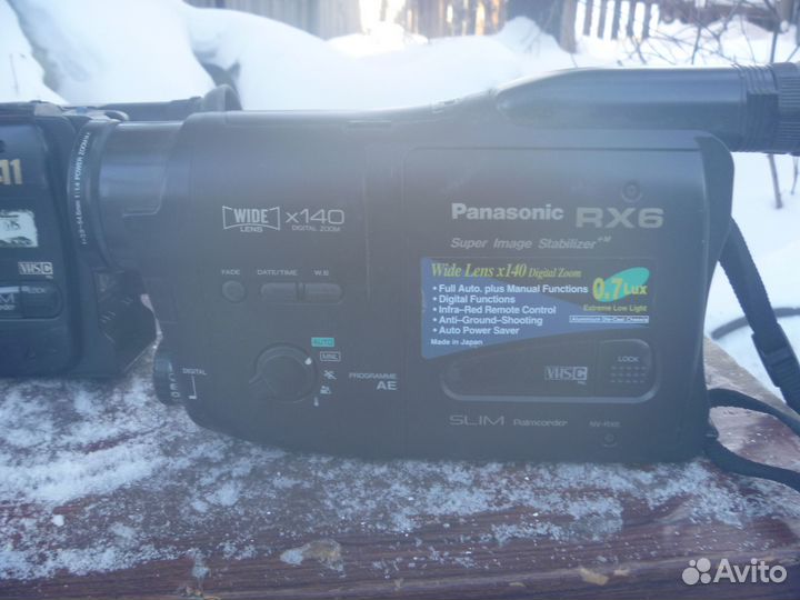 Старые зарубежные видеокамеры panasonic