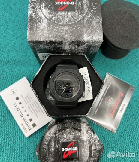 Casio G-Shock GA-2100 карбоновый корпус