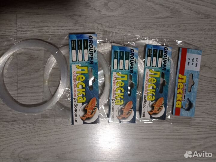 Леска и плетенка рыболовные