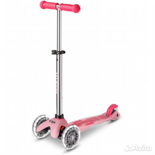 Ссамокат Micro MMD213 Mini Deluxe Glow Plus (светя