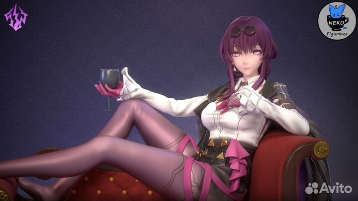 Kafka - STL Honkai Starrail фигурка