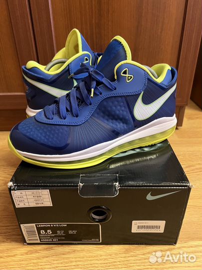Кроссовки Nike Lebron 8 V/2 Low Sprite 2011