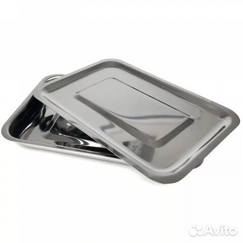 Лоток прямоугольный 200x150x25 с крышкой кмн-лмпр