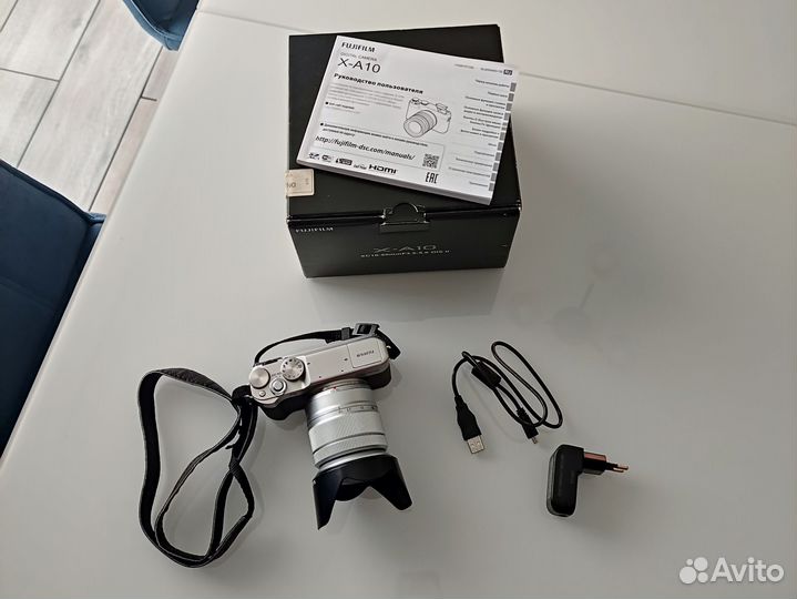 Фотоаппарат Fujifilm X-A10 + сумка