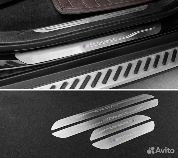 Накладки на пороги bmw x5 e70 x6 e71