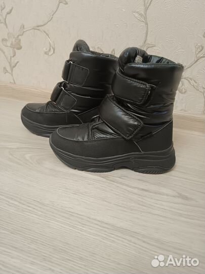 Ботинки зимние для девочки 34 размер