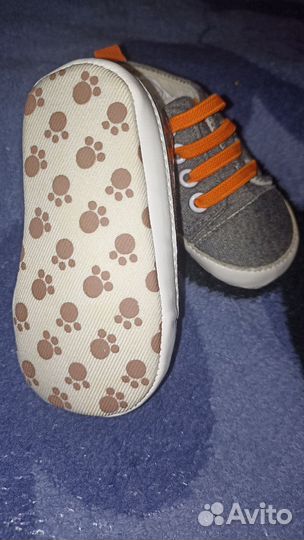 Тапочки текстильные для малышей