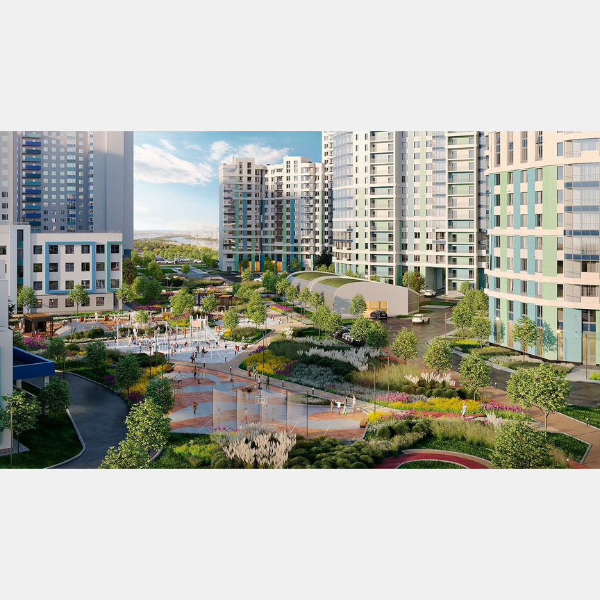 2-к. квартира, 70 м², 12/20 эт.