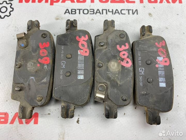 Тормозные колодки зад. Chevrolet Malibu 9 рест