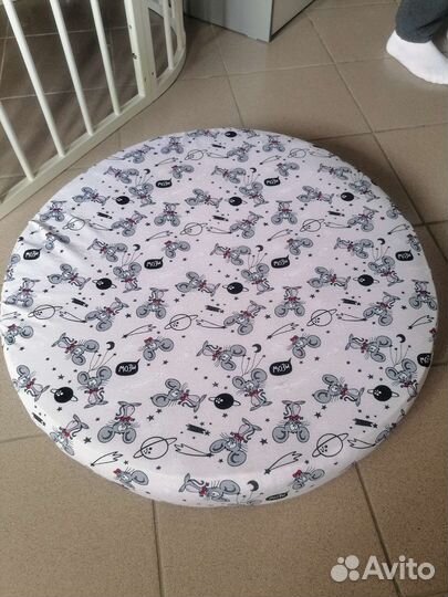 Матрас детский круглый
