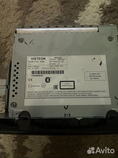 Магнитола nissan qashqai j11