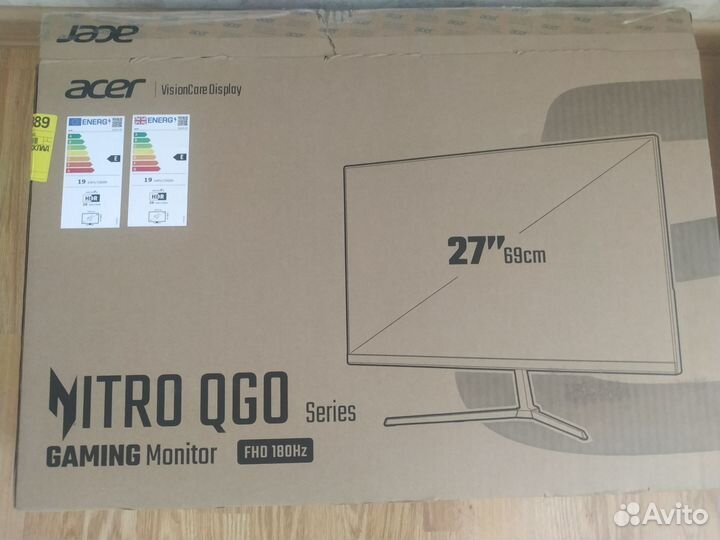 Игровой монитор Acer nitro 27