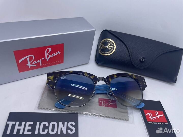 Очки Ray-Ban - новинка 2024 квадратные Clubmaster