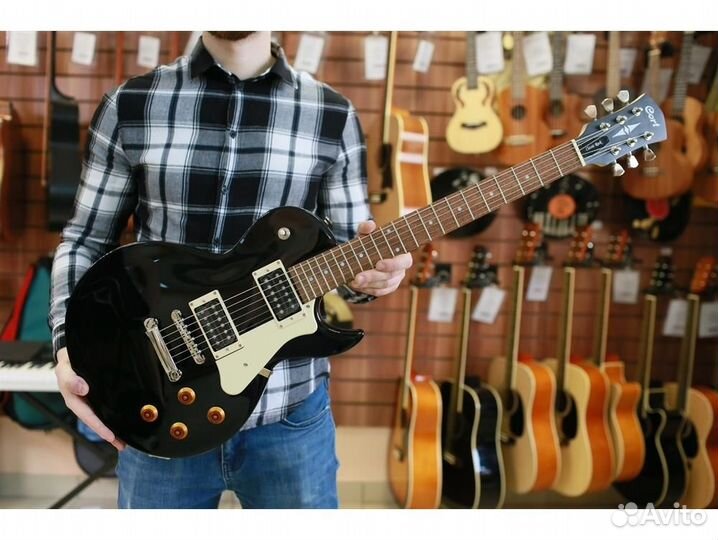 Cort CR100-BK Classic Rock черная электрогитара