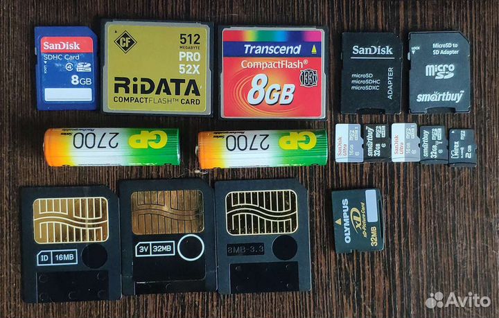 Винтажные цифровые фотоаппараты