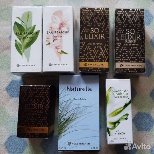 Парфюмерия Yves rocher новая