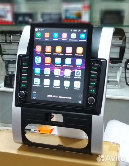 Nissan x-trail t31 магнитола Android Tesla новая