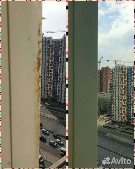 Клининг/Мойка окон/Чистка и Отбеливание рам