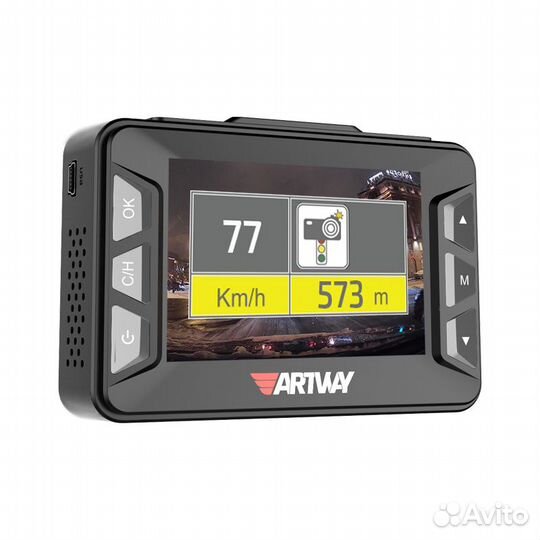 Антирадар с видеорегистратором Artway MD-106