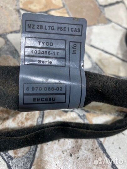 Проводка кнопки старт стоп Bmw 530I седан 3.0