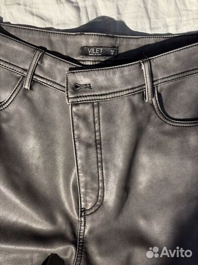 Брюки кожаные