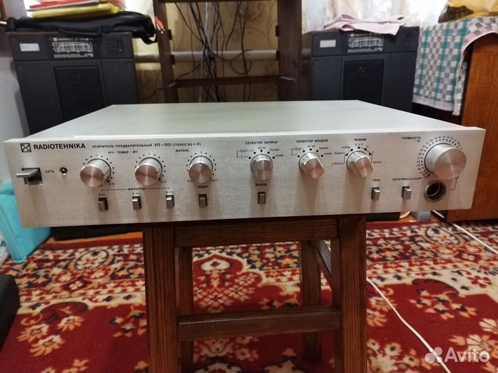 Усилитель предварительный Radiotehnika уп 001