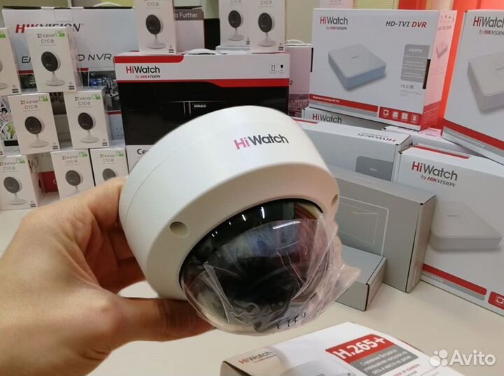 IP-камера купольная 4Mp DS-I402(C) 2.8mm Hiwatch