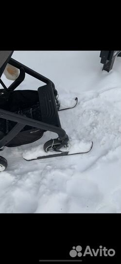 Лыжи на коляску happy baby