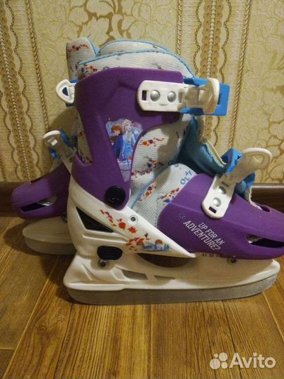 Коньки и ролики 2 в 1 Холодное сердце