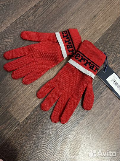 Перчатки Ferrari оригинал