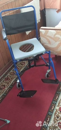 Санитарный стул туалет кресло коляска
