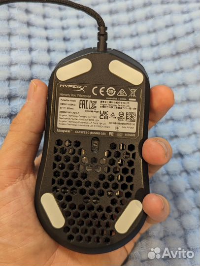 Игровая мышь Hyperx Pulsefire Haste (проводная)