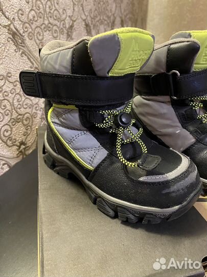 Зимние ботинки для мальчика 28 размера