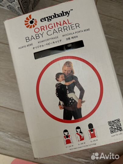 Эргорюкзак ergobaby, детская переноска