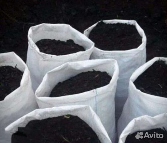 Чернозем,торф,грунт,земля в мешках