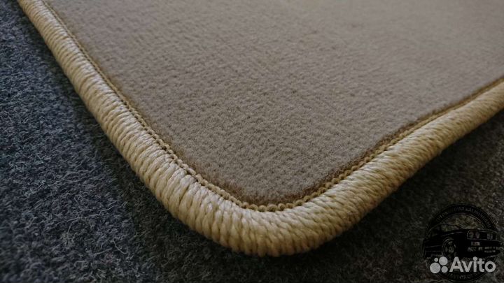 Автоковрики для BMW 7 серии e65, бежевые