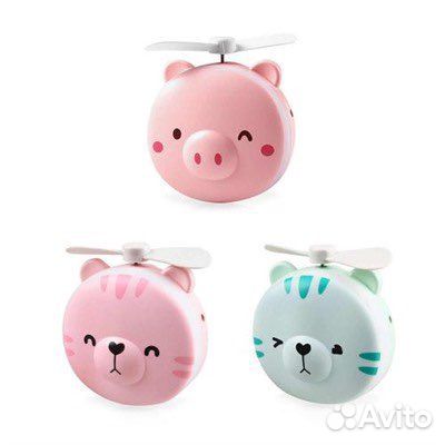 Вентилятор-Зеркало с подсветкой Mini Fan